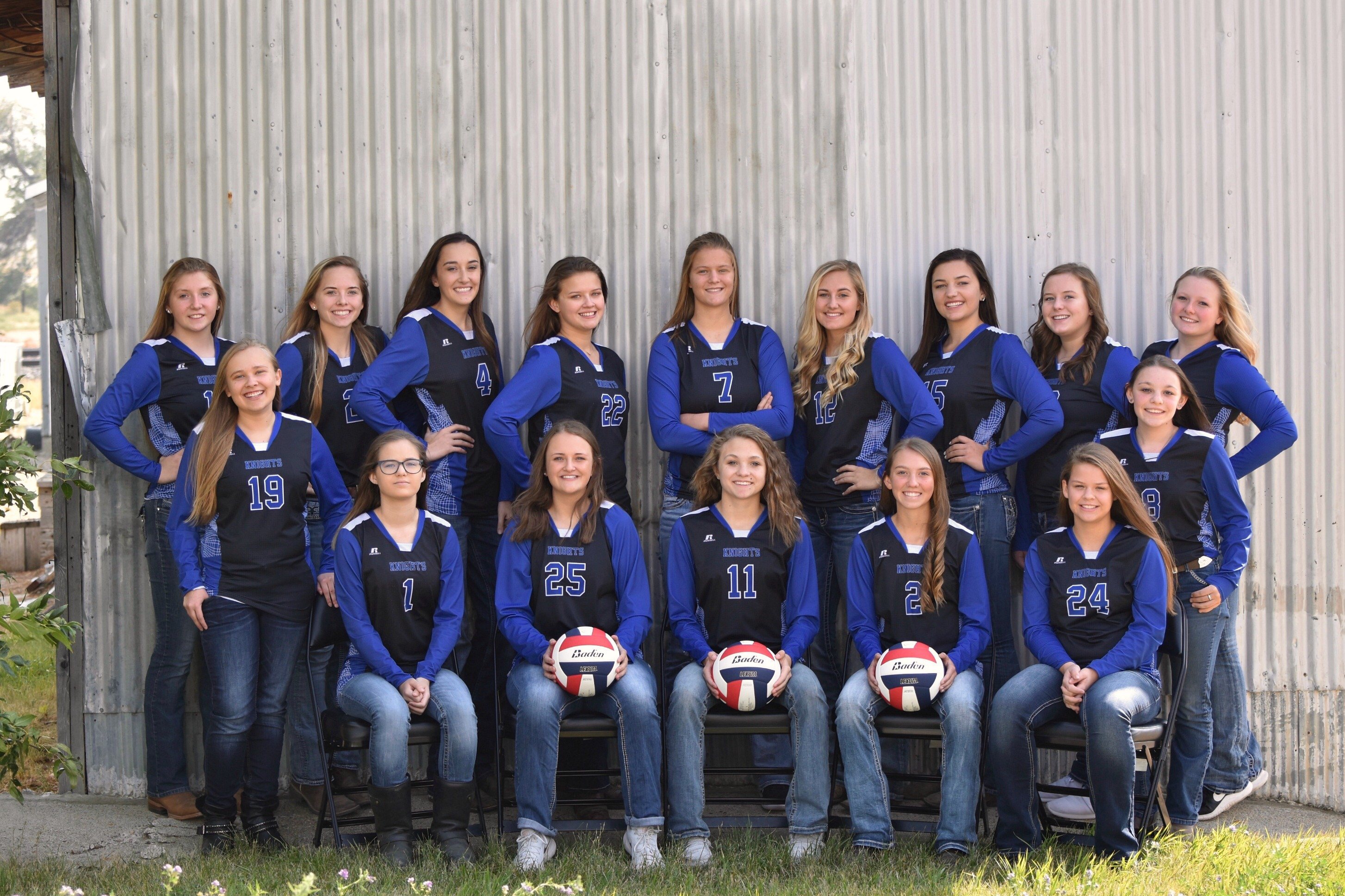 2018 High School Volleybal team photo